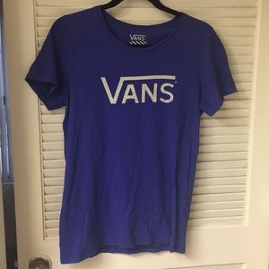 Basic Blue Vans Tee
